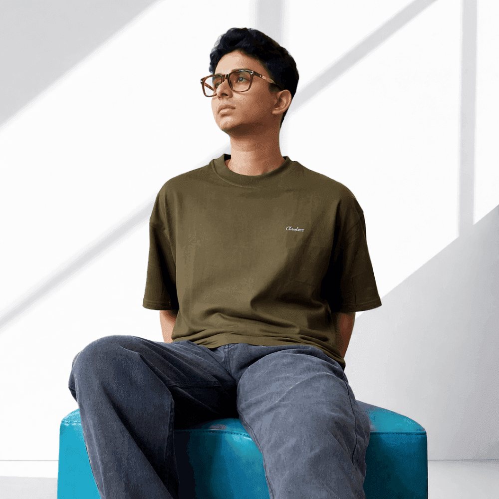 London Big Bell oversized tee, front