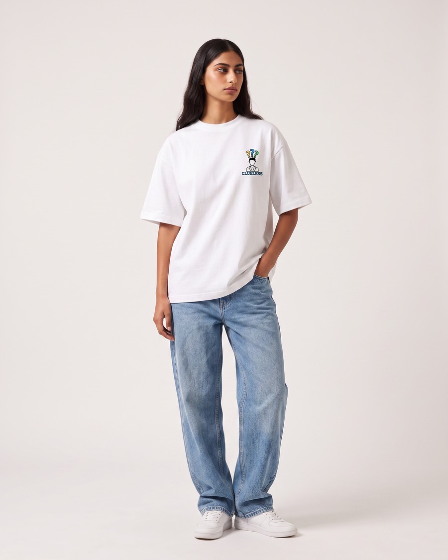 Berlin Off-Route tee in white, Brandenburg Gate back print, view 7