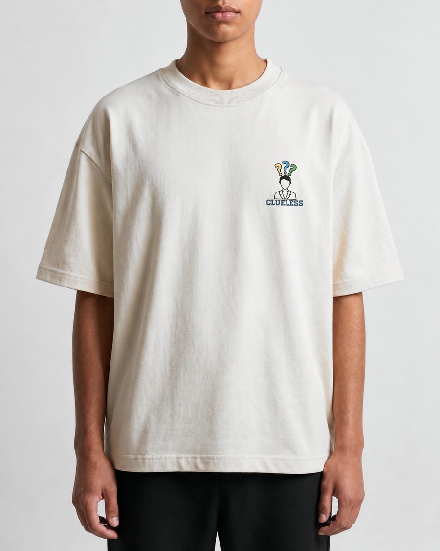 Paris Patisserie oversized tee in white, Paris back print, view 1