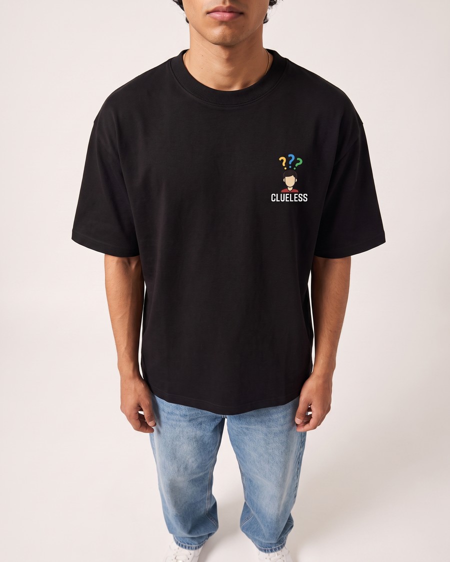 United Kingdom Streetcore tee in black, Fallen back print, view 5