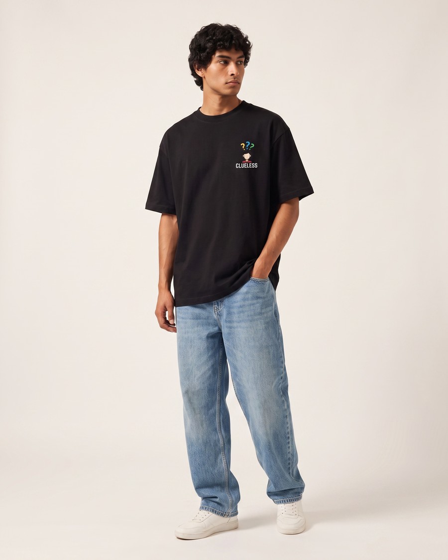 United Kingdom Streetcore tee in black, Fallen back print, view 7
