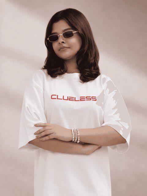 Clueless tee worn, Stuttgart print